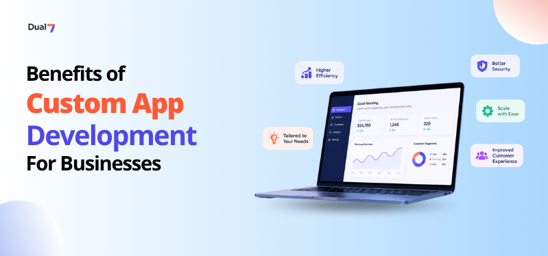 Benefits of custom app development for businesses