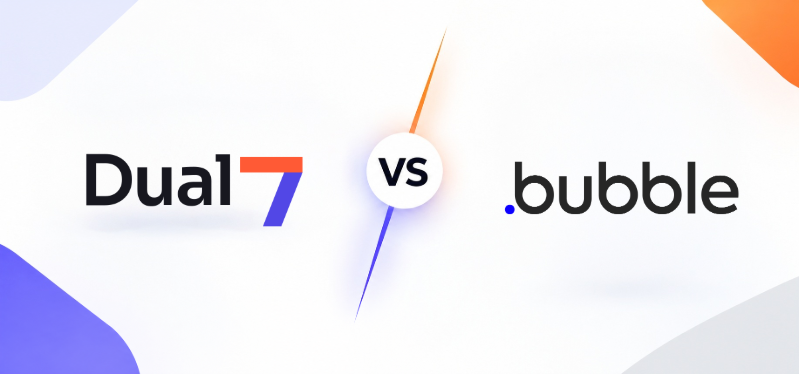 Bubble.io vs Dual7: Features, Pricing & Key Differences in 2026