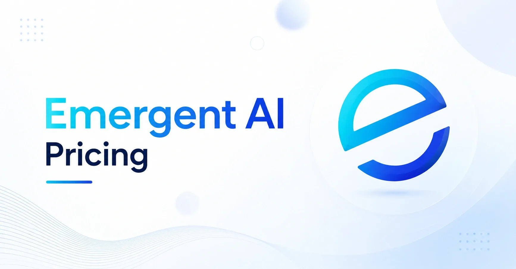 emergent pricing