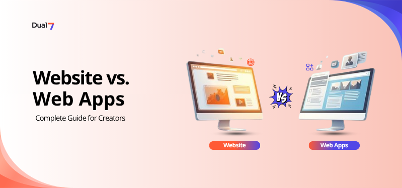 Websites vs. Web Apps: Complete Guide for Creators