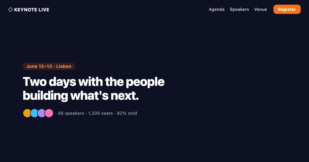 Keynote Live preview