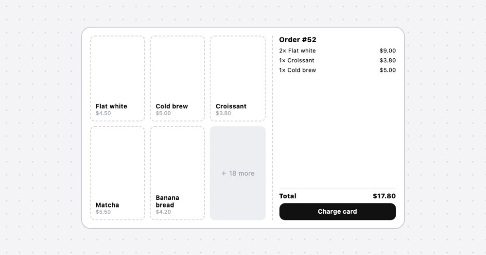 Counter POS preview